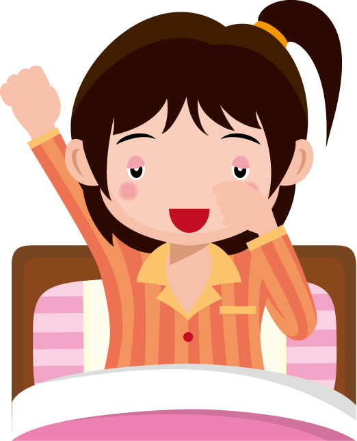 1 目覚めのイラストNo07 | イラストポップ