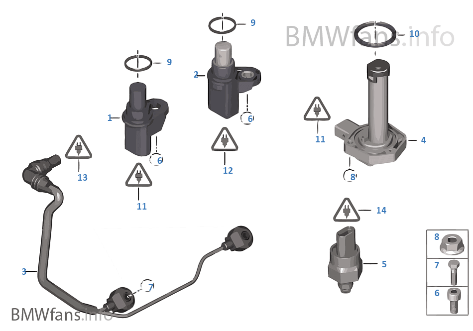 Sensors BMW 3' E46 318i N42 Europe