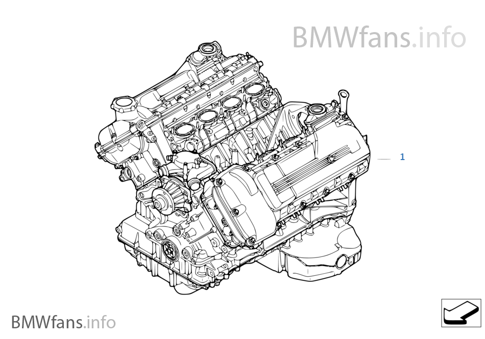 Short Engine | BMW 3' E93 M3 S65 Europe