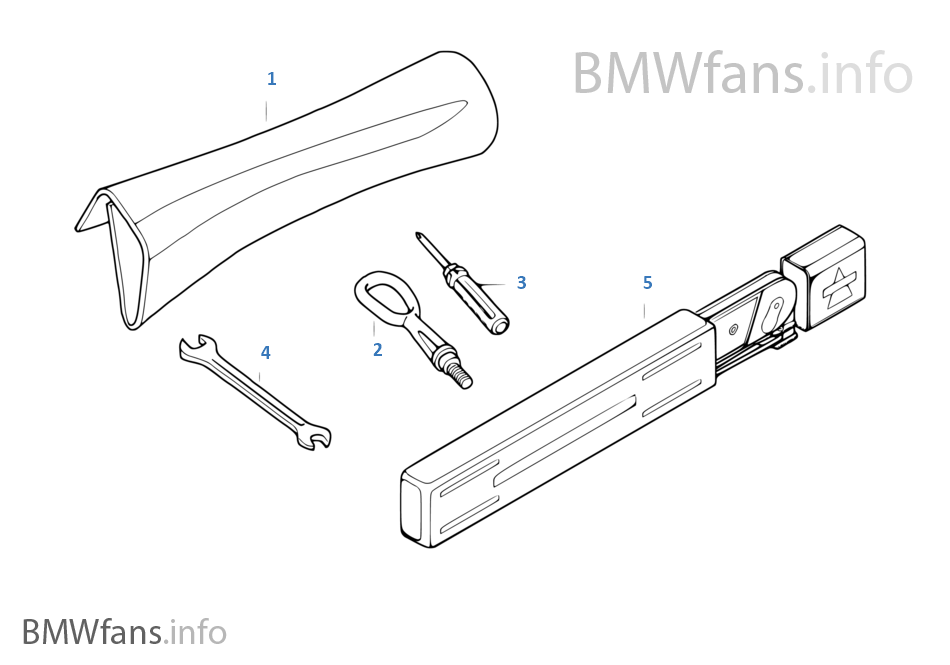Car tool/Lifting jack BMW Z4 E89 Z4 35is N54T Europe
