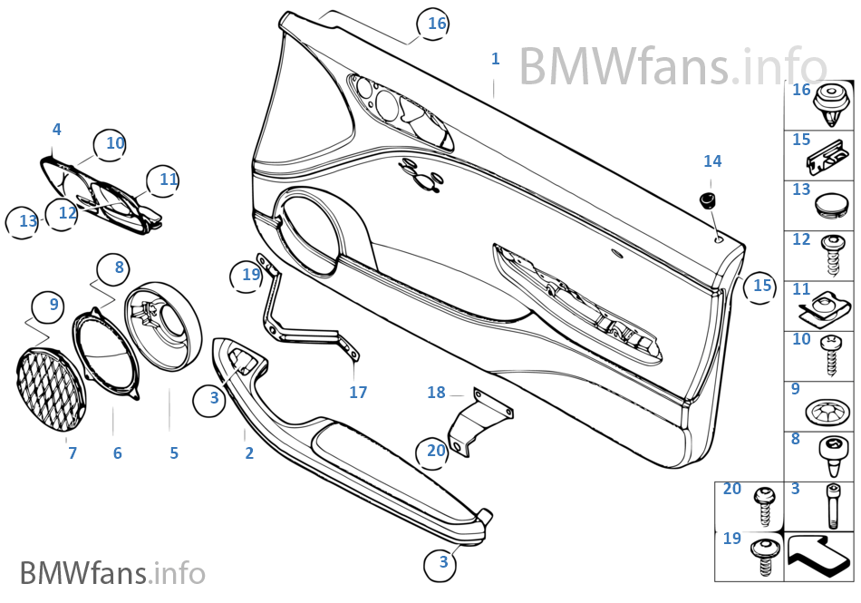 Panel Doors E46 Door Panel
