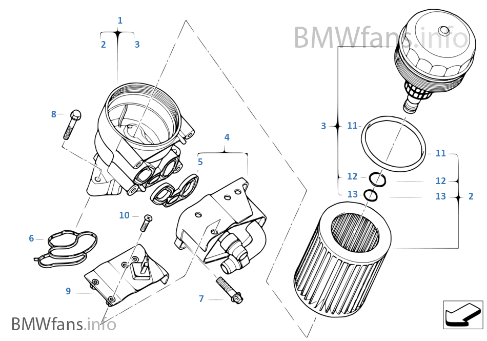 Oil filter cap leaking - missing gasket? | BMW Forums : BimmerForums