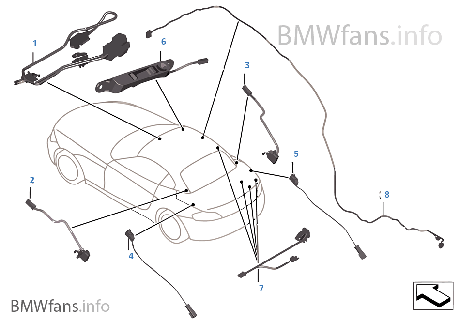 Microswitch BMW Z4 E89 Z4 30i N52N Europe