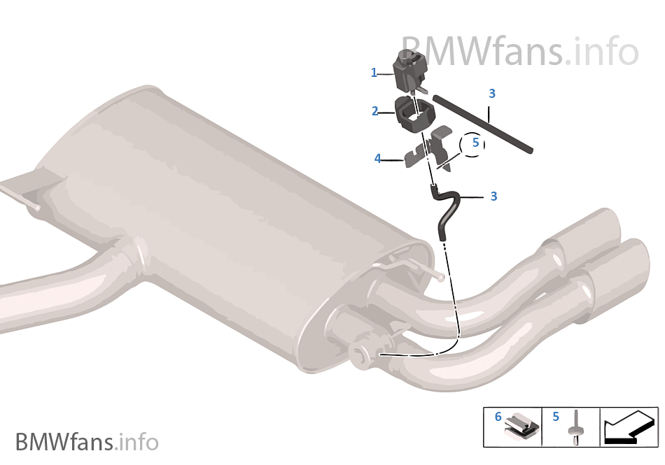 Vacuum control, exhaust flap BMW X3 F25 X3 35iX N55 USA