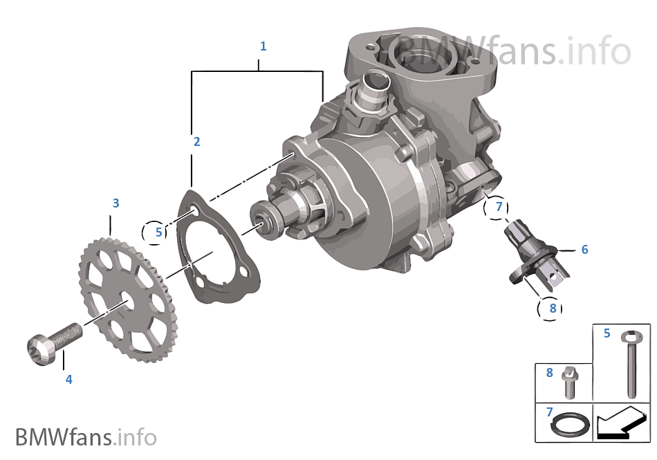 Vacuum pump | BMW 3' F30 335i N55 Egypt