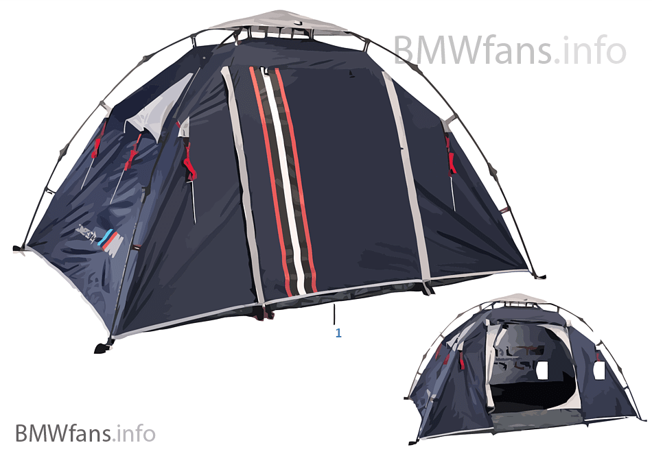 Motorsport CollectionZelt 2013/14 BMW Zubehörkatalog