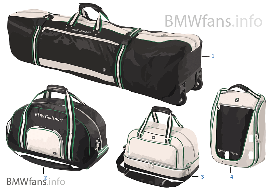 Golfsport Bags 2013/14 BMW Accessories Catalog