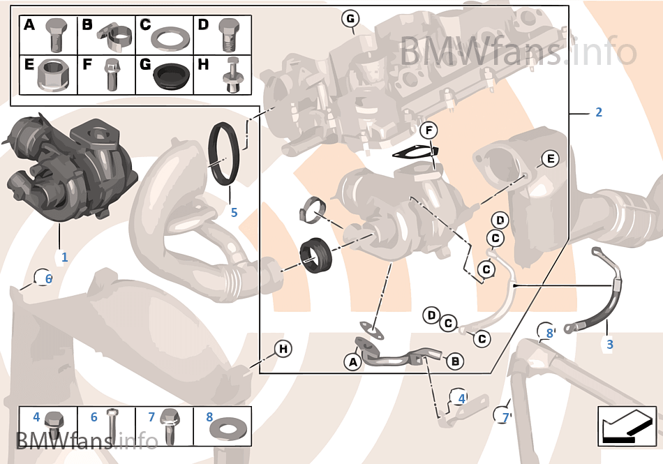 Turbocharger & install kit 'Value Line' BMW 3' E46 318d M47 Europe