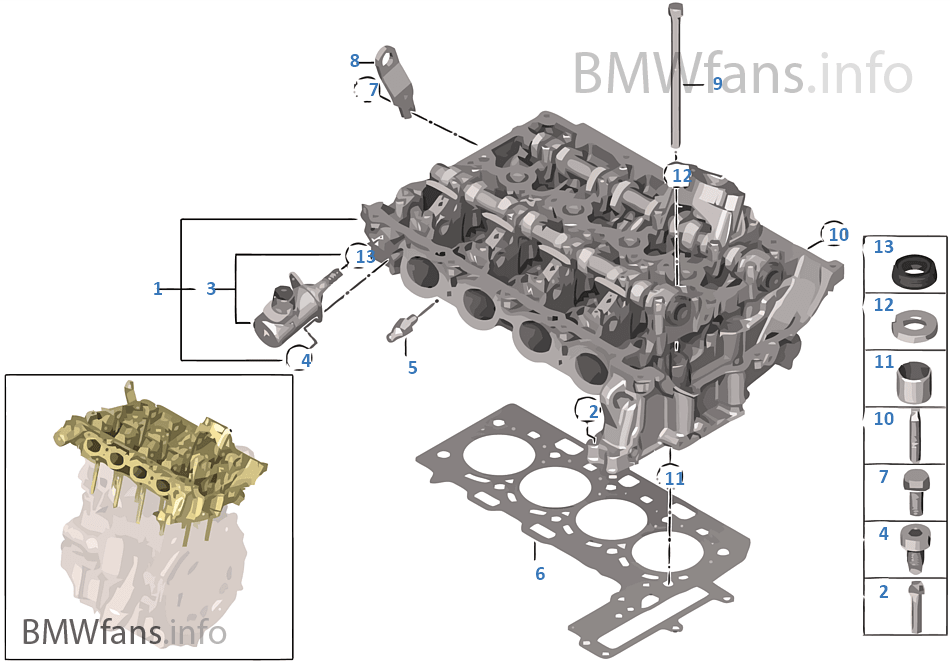 Cylinder Bmw Engine Diagram