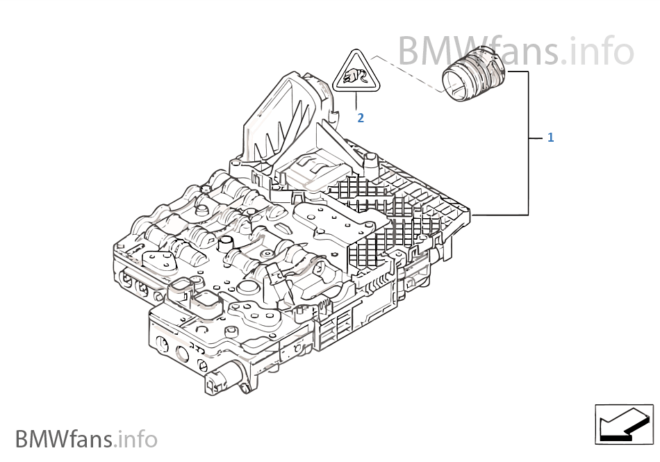 GA6HP26Z Mechatronics BMW X5 E70 X5 M S63 USA
