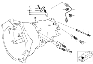 S6s420g inner gear shifting parts | BMW 3' E46 M3 S54 Europe