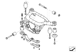 Rear Axle | BMW 3' E46 320d M47N Europe
