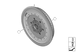 Flywheel / Twin Mass Flywheel | BMW 5' F10 M5 S63N USA