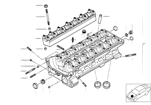 Moteur | BMW X5 E53 X5 3.0i M54 USA