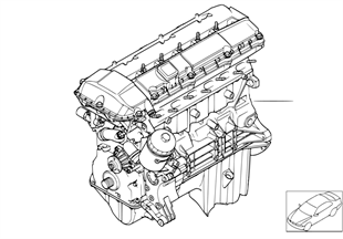 Moteur | BMW X5 E53 X5 3.0i M54 USA