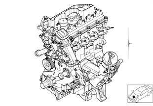 Engine | BMW 3' E46 318d M47N Europe