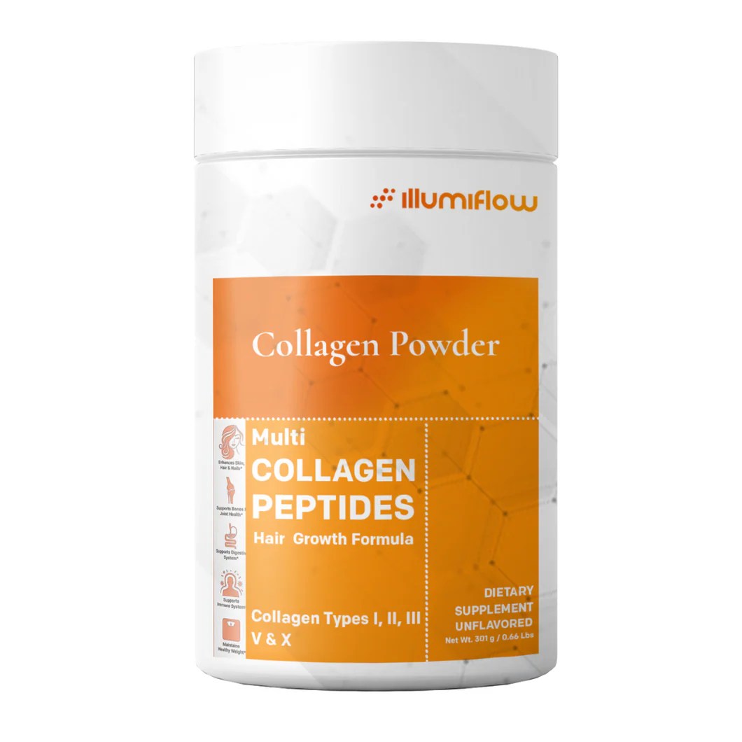 Collagen Peptide Powder Complete Hair, Skin and Nail Supplement