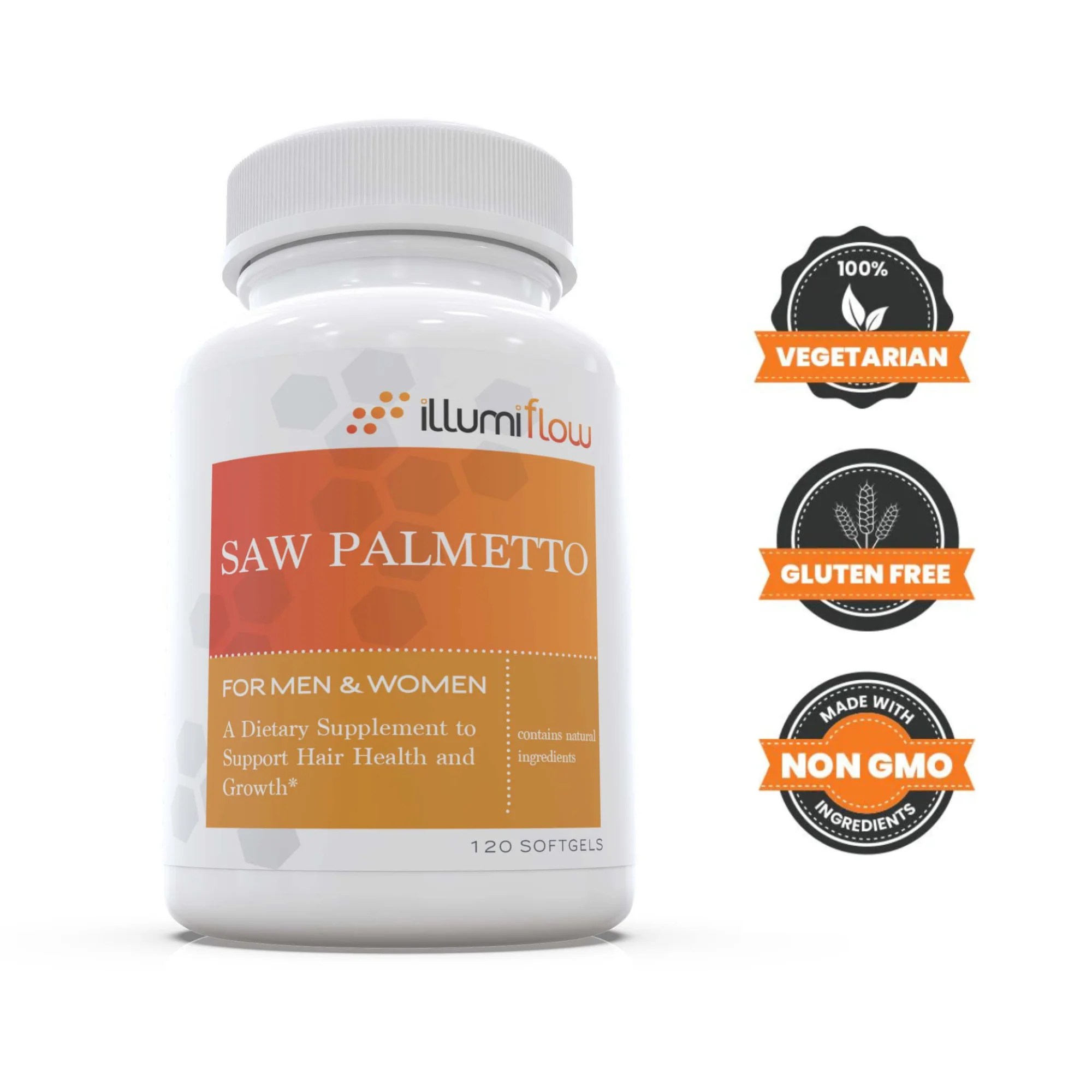 Saw Palmetto Vitamin For Hair Loss Complete Hair Growth Supplement
