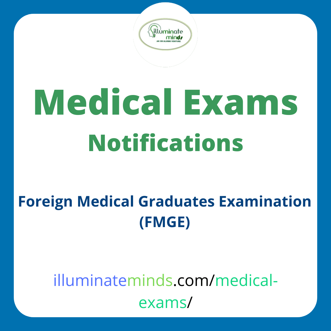 Foreign Medical Graduates Examination (FMGE) Illuminate Minds