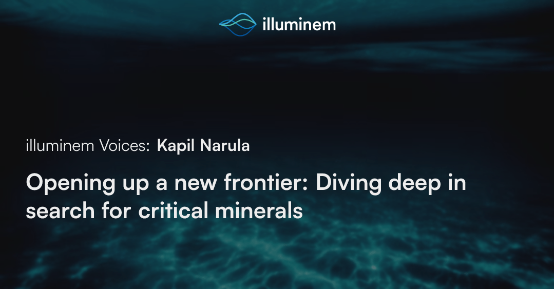 Opening up a new frontier Diving deep in search for critical minerals