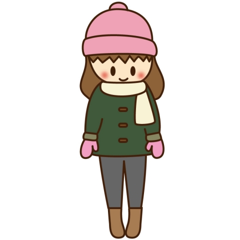 立ち絵素材】女子生徒01 夏服・冬服 - たつやま倉庫 - Booth 冬服の女の子のイラスト - 無料イラストのImt 商用Ok、加工Ok