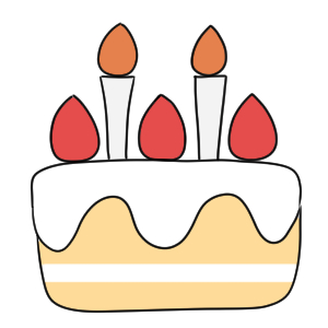 バースデーケーキイラストセット (11-20才) [135557803] - イメージマート ケーキの書き方 イラストを簡単に描くポイントは? | イラストの簡単な書き方あつめました