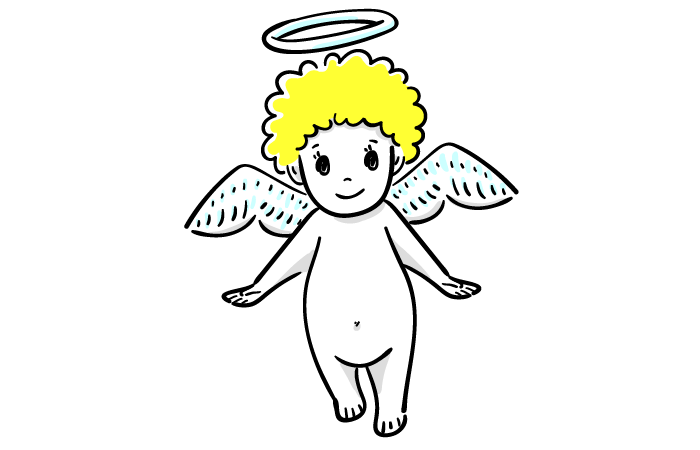 手描きの背景のシームレスなパターン。かわいい結婚式のテーマ。天使、ハート、矢印、花、ダイヤモンドの指輪、ハト、手書かれたフレーズ「これは愛です」。 の写真素材・画像素材. Image 70813164. かわいい赤ちゃん天使の無料イラスト | おしゃれでかわいいフリーイラスト素材 イラストナビ