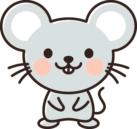 春：ねずみ / *たま* さんのイラスト - ニコニコ静画 (イラスト) かわいいねずみのイラスト - イラストストック