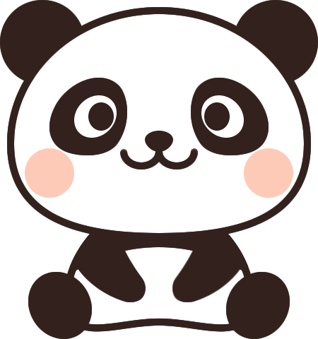 可愛いパンダの顔イラスト - No: 248683／無料イラストなら「イラストAc」 かわいいパンダのイラスト - イラストストック