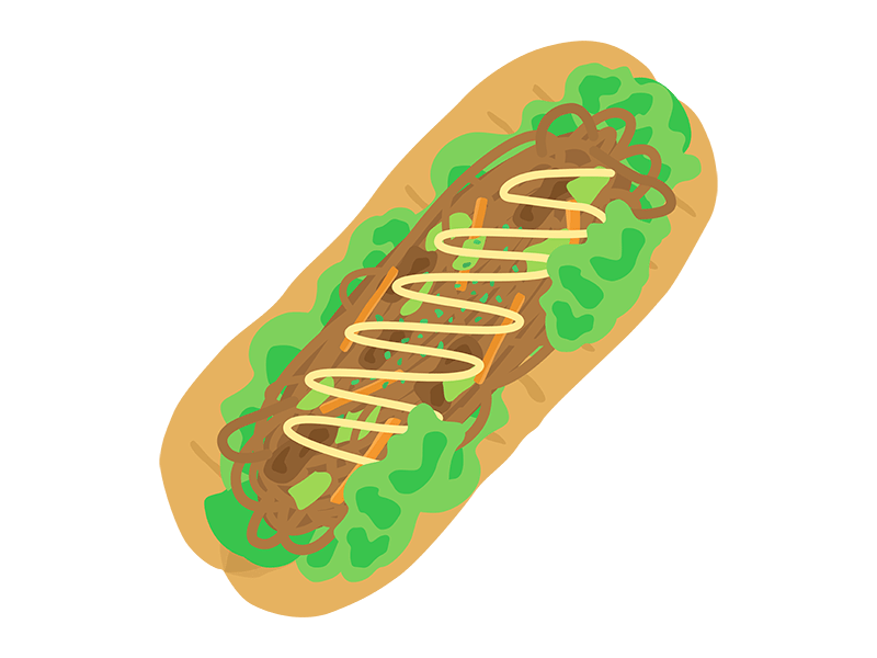 Miyuki Works - 焼きそばパン #焼きそばパン #焼きそば #Yakisobasandwich #Yakisoba... | 焼きそばパン, 水彩画 食品, 焼きそば 焼きそばパンの無料イラスト / イラストセンター