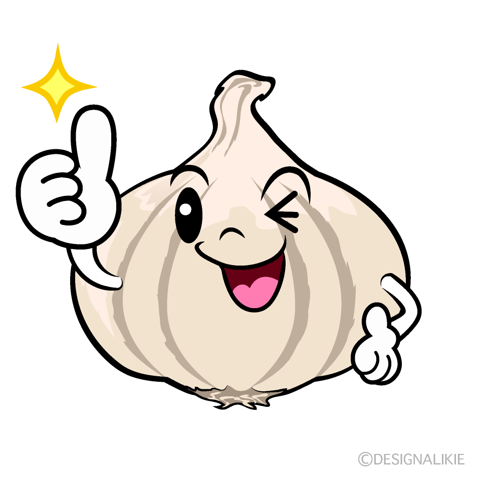 ニンニク,パセリのイラストAi/Eps | ベクタークラブ＜イラストレーター素材が無料＞ かわいいいいね！のニンニクのイラスト素材｜Illustcute
