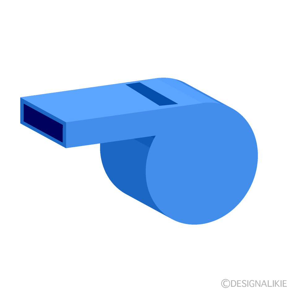 防災グッズ 笛 無料イラスト・Powerpointテンプレート配布サイト【素材工場】 笛イラストのフリー素材｜イラストイメージ