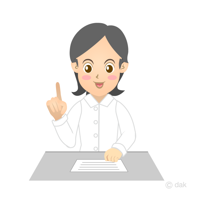 マネージャー イラスト素材 [ 645614 ] - フォトライブラリー Photolibrary ポイントを説明する女性ケアマネージャーイラストのフリー素材｜イラストイメージ