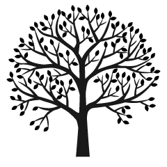 無料イラスト モノクロ桜の木イラスト 透過Png まとめ】木のフリーイラスト素材｜イラストイメージ