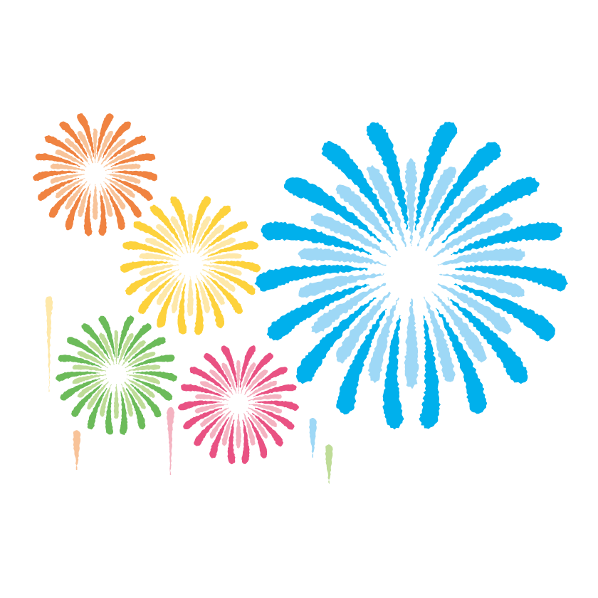 花火のイラスト（花火大会） イラストくん