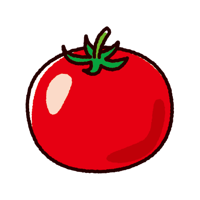 ミニトマトのイラスト│イラストメメ トマトのイラスト - イラストくん