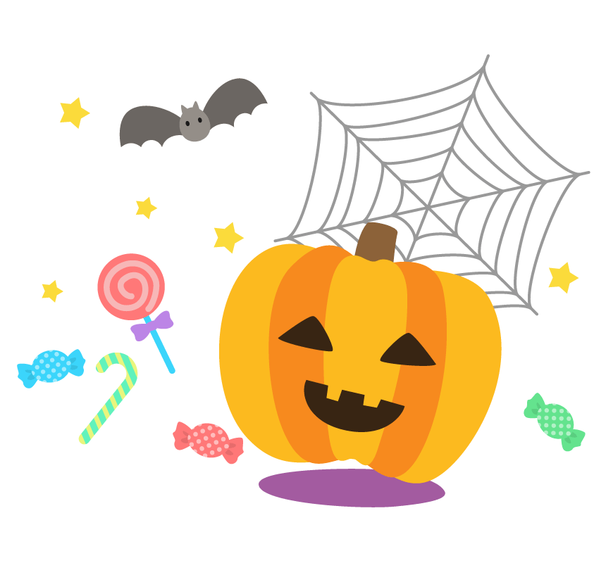 ハロウィン 手書きのお化けカボチャ イラスト素材 [ 5245865 ] - フォトライブラリー Photolibrary ハロウィン・かぼちゃとキャンディーとクモの巣のイラスト | フリー素材 イラストミント