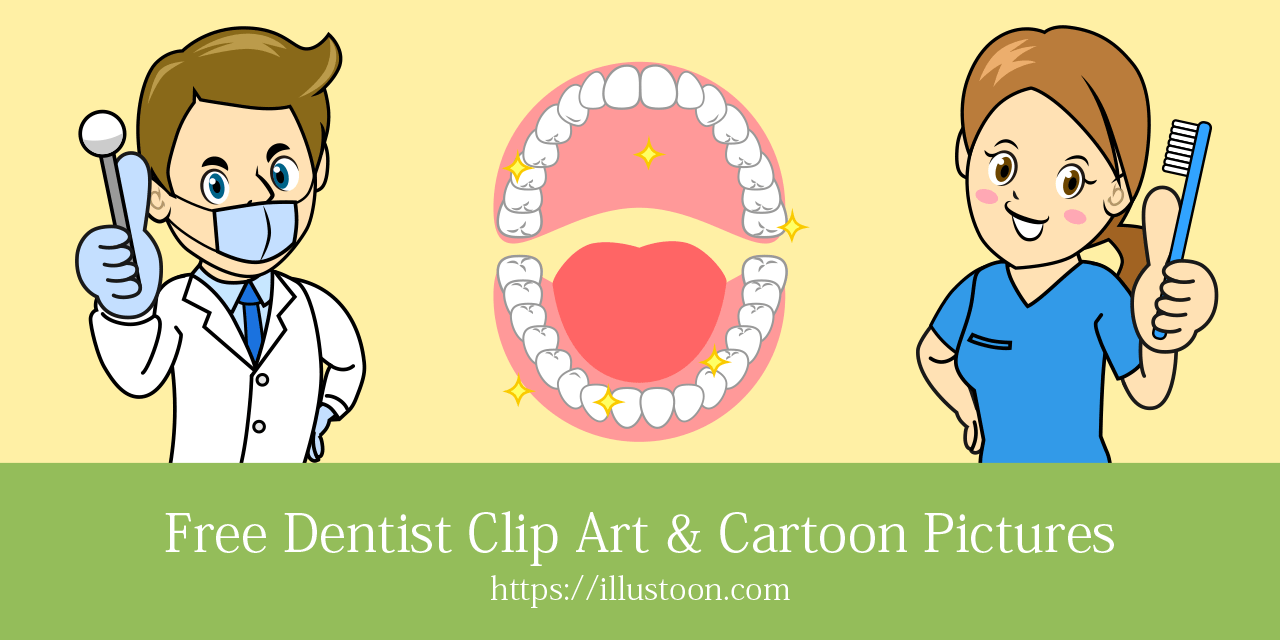 Free Dentist Clip Art Images｜Illustoon