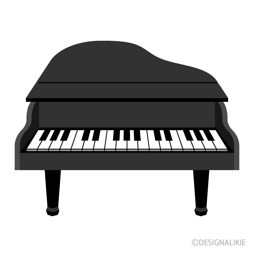 Free Piano Clipart Black And White
