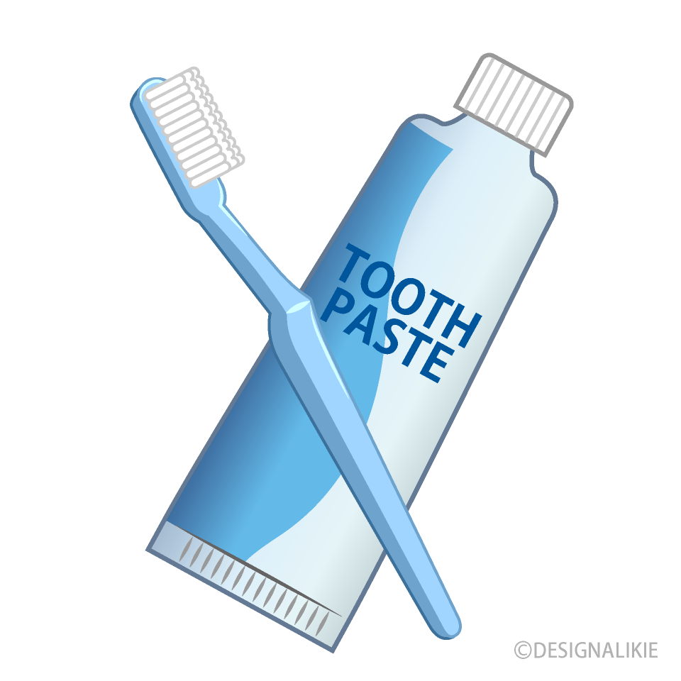 Toothbrush and Paste Clip Art Free PNG Image｜Illustoon