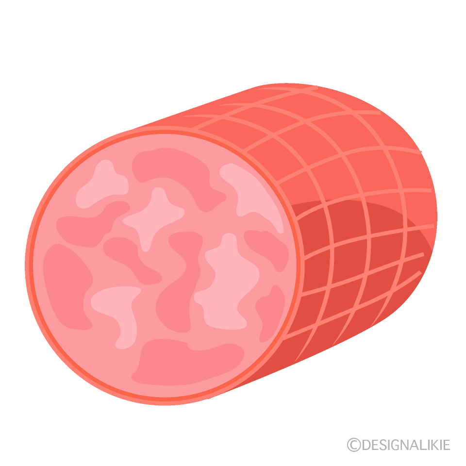 Ham Clip Art Free PNG Image｜Illustoon