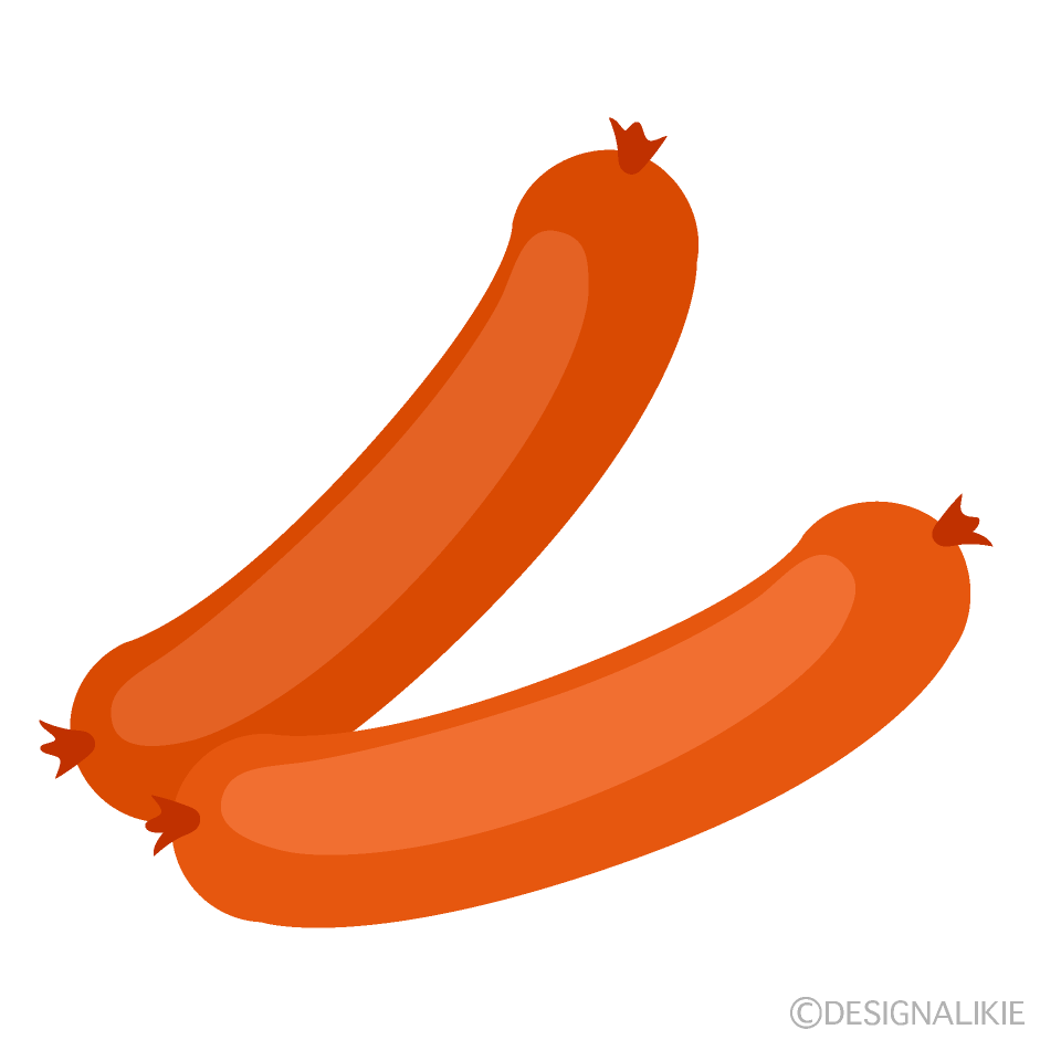Sausages Clip Art Free PNG Image｜Illustoon