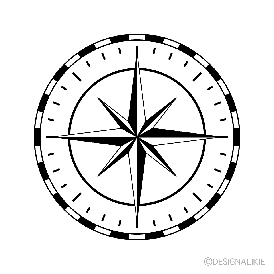 Simple Compass Clipart