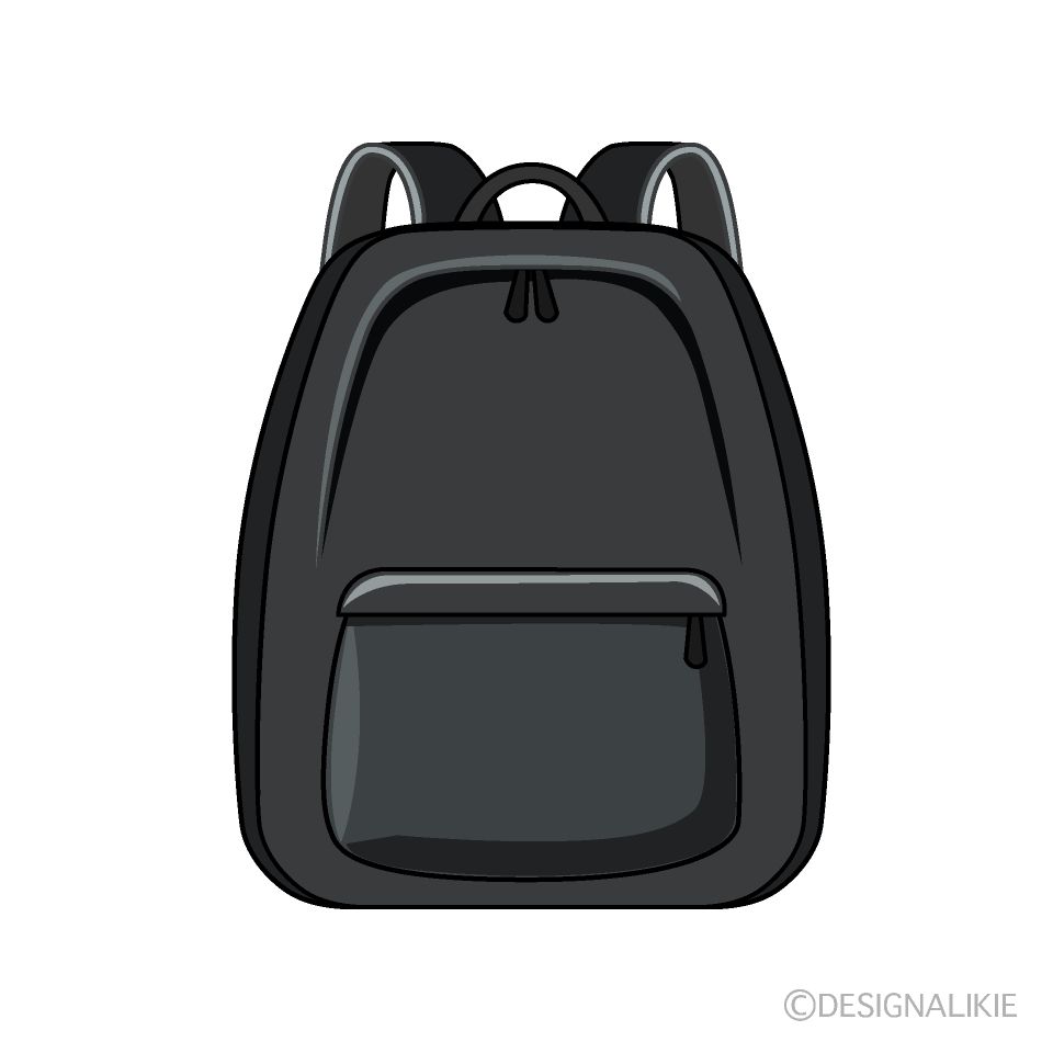 Backpack Clip Art Black And White