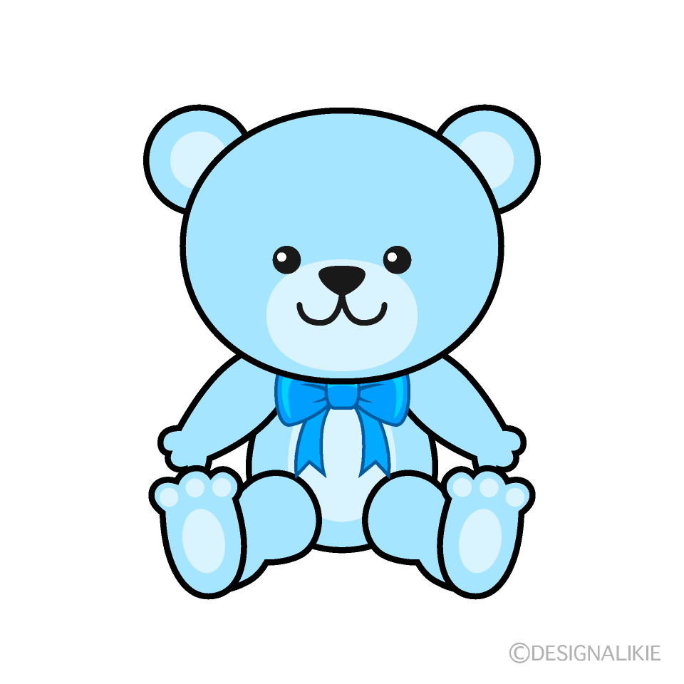 Blue Bear Clipart