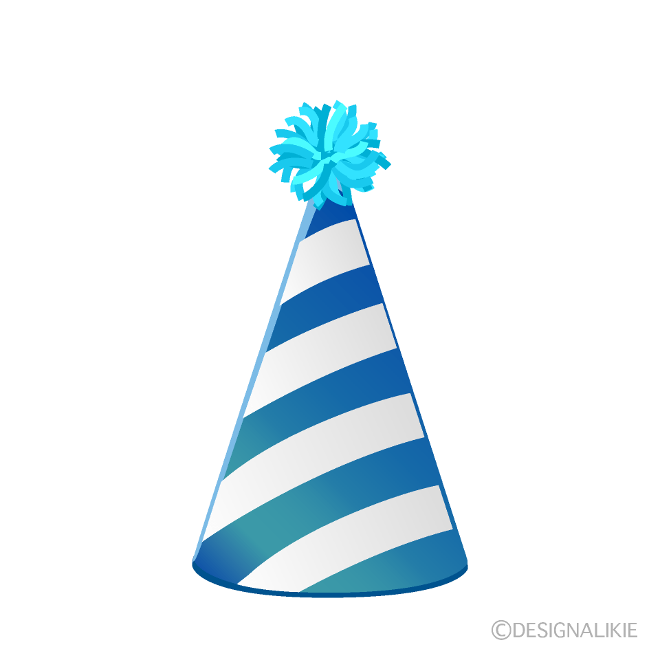 Blue Party Hat Clip Art