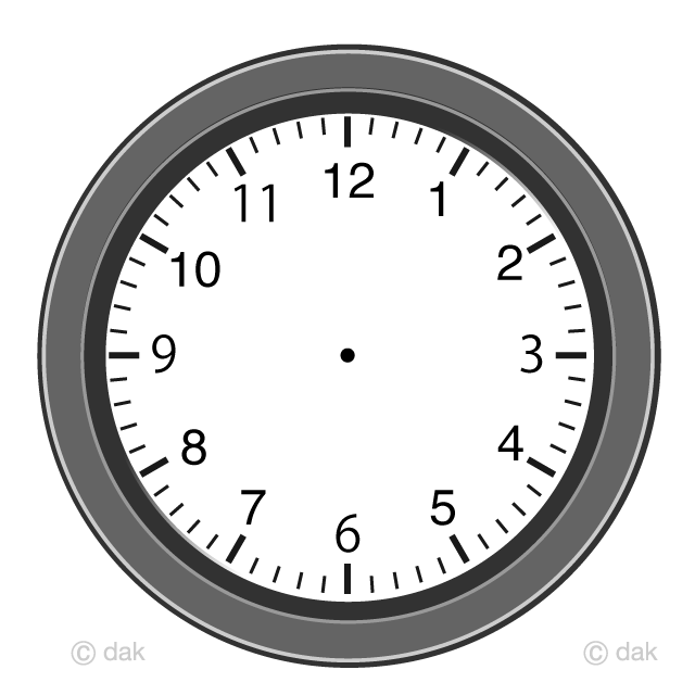 Watch Dial Clipart Free PNG Image｜Illustoon