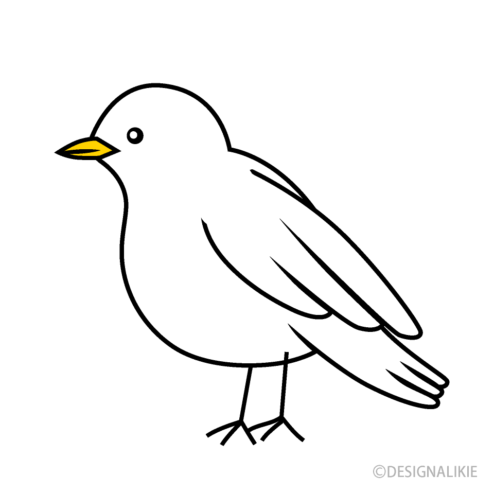 White Bird Clip Art Free PNG Image｜Illustoon