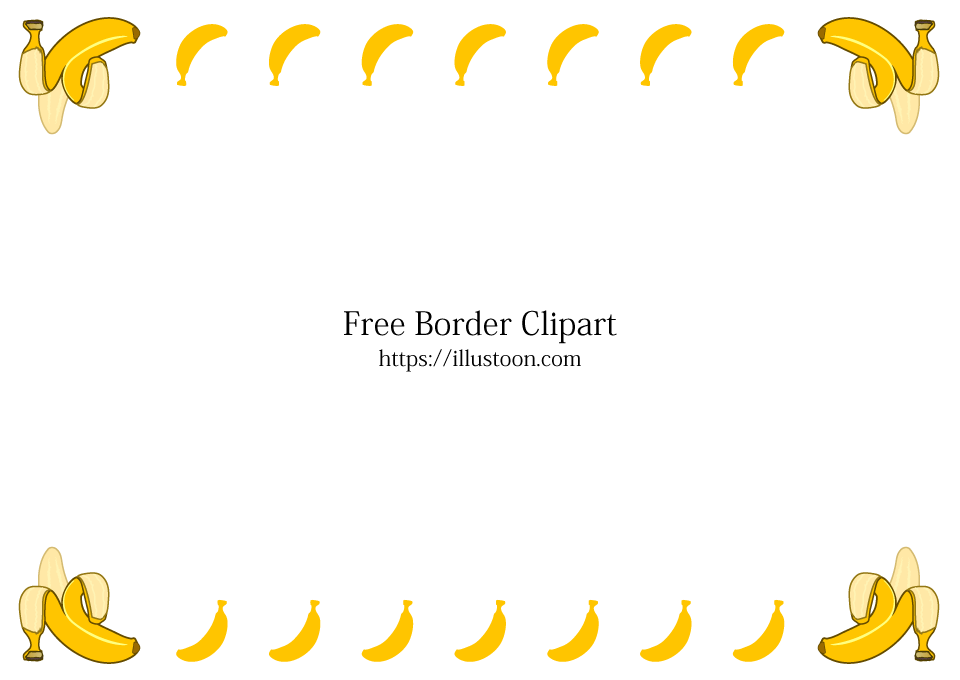 Banana Clipart Background