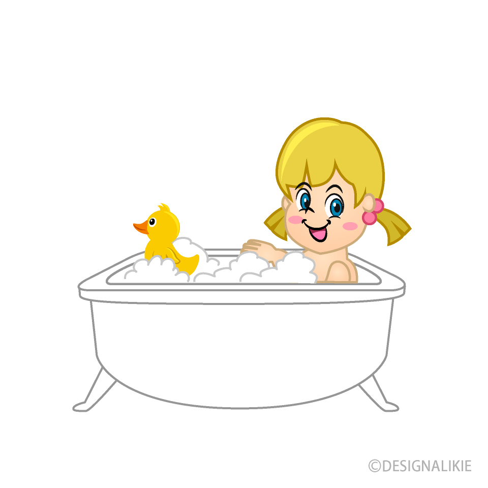 Woman Bubble Bath Clipart picdink